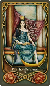 High Priestess Tarot Card 