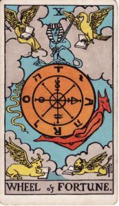 Wheel of Fortune tarot card