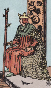 the king tarot card